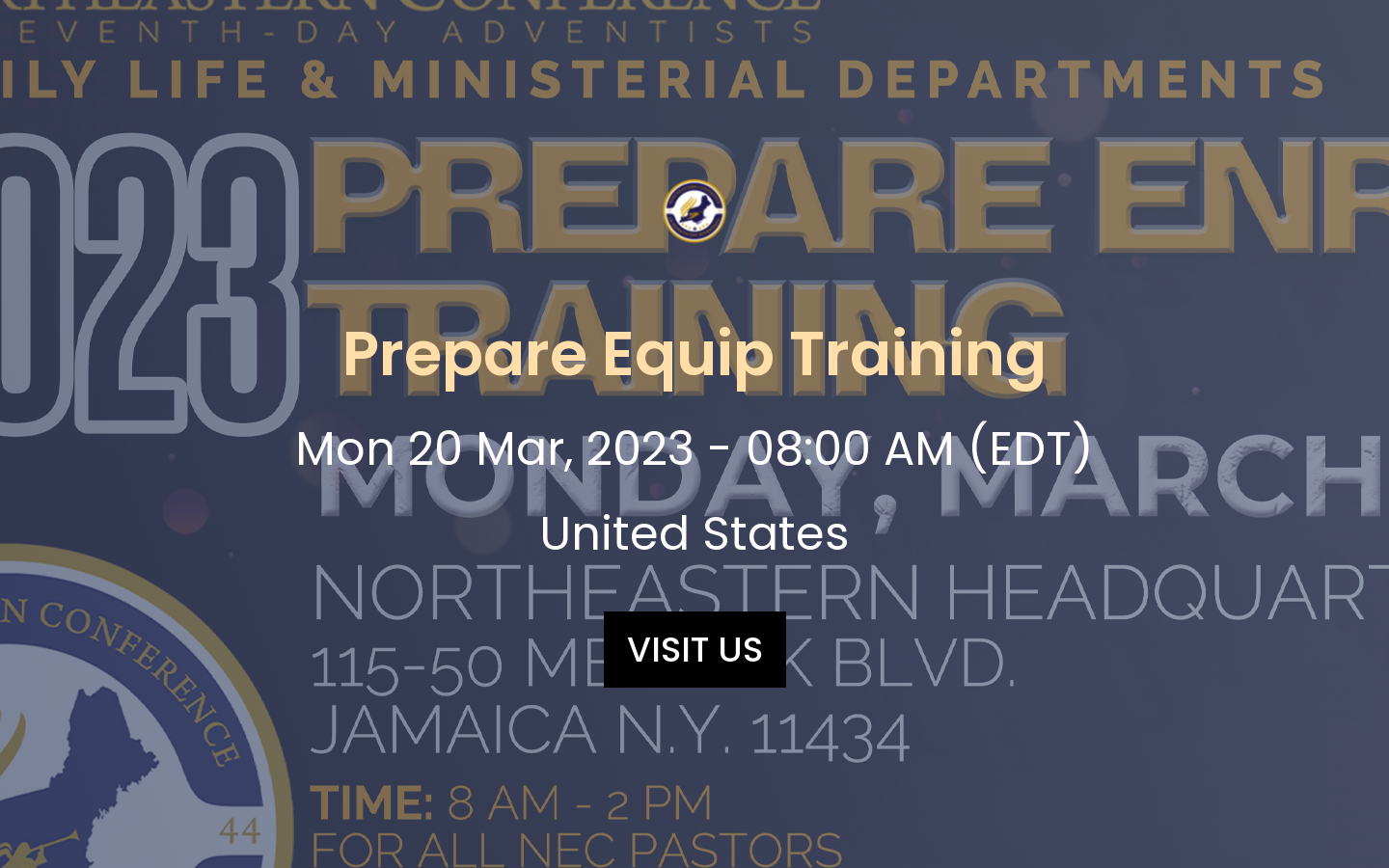 Prepare Equip Training